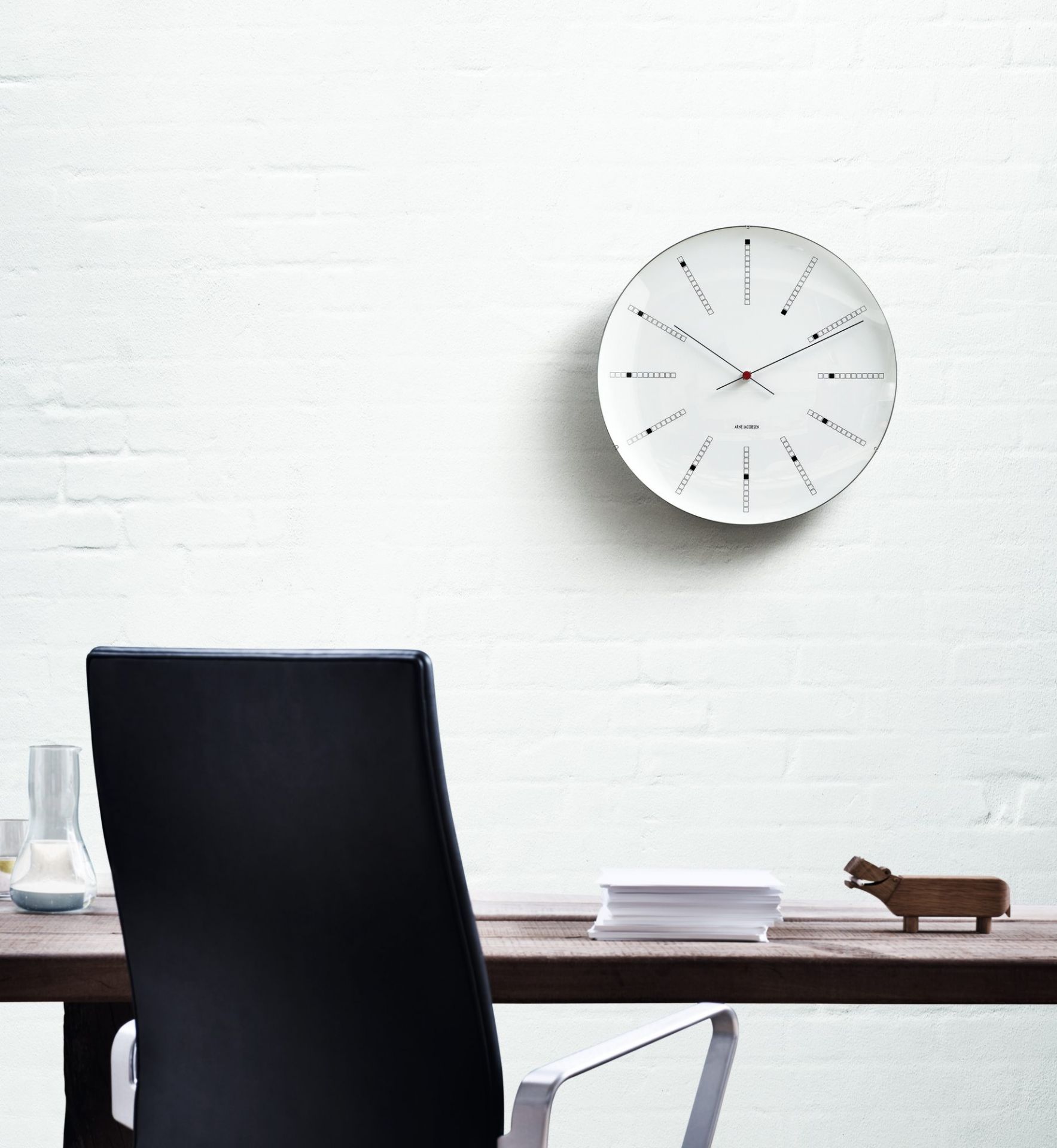 Bankers Wall Clock Rosendahl Timepieces 21 cm